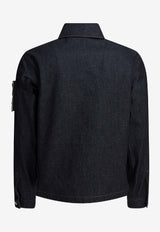 Stone Island Logo Patch Stonewash Denim Jacket Blue 4100006S00J8VJ200_32875638-029d-4454-99cc-8f87c57b7d4c