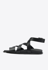 ALOHAS Tide Wraparound Leather Sandals Black S10113301_d2777e6d-0b69-4d33-aac6-ad5043756b0c