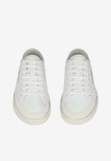 Saint Laurent Gym Low-Top Leather Sneakers White 82008700N00_9030
