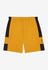 Saint Laurent Cassandre Bermuda Shorts Yellow 858566YZ9GA_7600