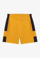 Saint Laurent Cassandre Bermuda Shorts Yellow 858566YZ9GA_7600