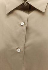 Aspesi Long-Sleeved Buttoned Shirt Beige 5405D30785047_Coloniale_54418030