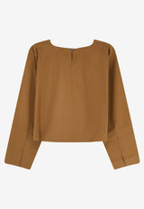 Soeur Armand Long-Sleeved Top Brown CHE1439ARMANDMAR0724S_Brown_54423224