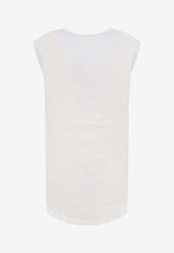 Aspesi V-neck Sleeveless Top White 5675D06485072_White_54417947