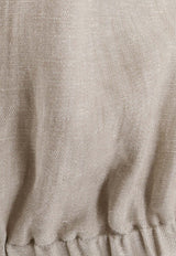 ALYSI Buttoned Sleeveless Jacket Gray 116920P6230GZ_Grezzo_54418013