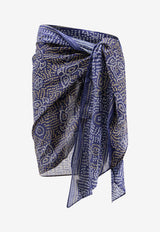 Isabel Marant Lucilia Printed Pareo Blue PR002XFAD1C01A30BU_Blue_41973189