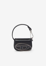 Diesel D-Logo Leather Wallet Charm Black X09360PR818T8013_Black_44131682