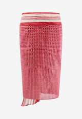 Isabel Marant Lucilia Printed Pareo Red PR002XFAD1C01A70RD_Red_41973120