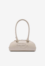 Diesel 1Dr Python-Effect Leather Shoulder Bag Cream X10641P8958T2039_Beige_44131715