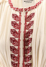 Isabel Marant Etoile Liviane Long Dress Beige RO1050FAD1J16EBERD_BeigeRed_41973281