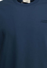 Autry Embroidered Logo T-shirt Blue TSPX053R_fc83ef92-77c2-41ec-934d-dc9bb658fae9