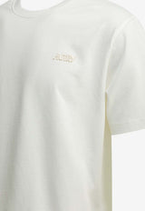 Autry Embroidered Logo T-shirt White TSPX053W_c080a00a-7292-4fd3-81f2-acc5e556f3ef