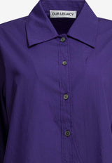 Our Legacy Wave Poplin Casual Shirt Blue W2262WDBBLUE_df76cd7e-0890-45d4-b034-cb5bcfa80d3f