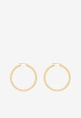 Saint Laurent Polished Hoop Earrings Gold 862988Y00AL_8030