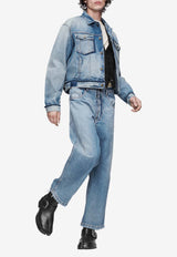 Maison Margiela Straight-Leg Washed Denim Pants Blue S50LA0245S30561_987