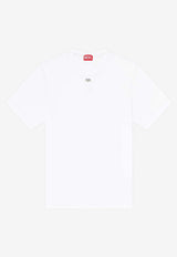 Diesel Oval-D Logo T-shirt White A199630AIJU100_White_44131711
