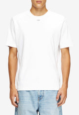 Diesel Oval-D Logo T-shirt White A199630AIJU100_White_44131711