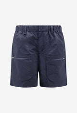 Herno Laminar Elasticated Bermuda Shorts Blue PT00071UL128279201_Blue_57986571