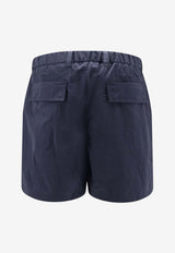 Herno Laminar Elasticated Bermuda Shorts Blue PT00071UL128279201_Blue_57986571