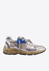 Golden Goose DB Dad-Star Mesh and Leather Sneakers Silver GMF00884F00121170137_SILVERWHITE_57986453