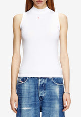 Diesel Mock-Neck Tank Top White A103970BLAN100_White_44131755