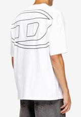 Diesel Maxi Oval D T-shirt White A113020HGAM100_White_44131712