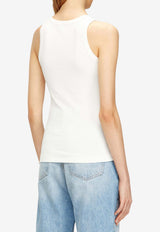 Diesel Oval D Logo Tank Top White A199080JMBA141_White_44131671