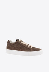 Brunello Cucinelli Suede Low-Top Sneakers Brown MZSFG2525C8769_PEAT_40000195
