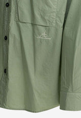 Stone Island Long-Sleeved Printed Shirt Green 1100027S0168V0055_08f403f0-cbe1-4c98-9add-4251b5ae801c