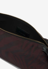 PINKO Animal Print Classic Beauty Case Bordeaux 106219A35GYZ9Q_fe0171cb-db90-4bd6-8d1a-d53655d173d8