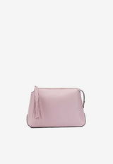 PINKO Leather Zip Toiletry Pouch Pink 106376A0QOP26Q_735051f4-3abc-48cb-a723-6502a45c3aca
