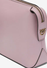 PINKO Leather Zip Toiletry Pouch Pink 106376A0QOP26Q_735051f4-3abc-48cb-a723-6502a45c3aca