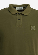 Stone Island Logo Patch Piqué Polo T-shirt Green 22002SCS0067V005G_0cdb93bb-83d6-4aa9-ad67-8fd1b50ac5ca