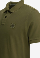 Stone Island Logo Patch Piqué Polo T-shirt Green 22002SCS0067V005G_0cdb93bb-83d6-4aa9-ad67-8fd1b50ac5ca