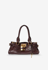 Chloé Paddington Leather Shoulder Bag Brown CH25WS802P7527M_CraftyBrown_41114804