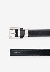 Versace Medusa Buckled Leather Belt Black 10237351A178481B00K_BlackPalladium_57986619