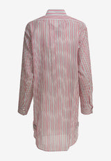 Isabel Marant Etoile Striped Chemisier Dress Red 26PRO0982FCD1I04EECRD_c16eae86-5775-4ed3-b511-0af25b265630