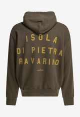 Stone Island Logo Print Hooded Sweatshirt Brown 6100002S0288V007C_12bb200f-e482-439b-9f38-5795980a3cda