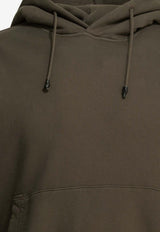 Stone Island Logo Print Hooded Sweatshirt Brown 6100002S0288V007C_12bb200f-e482-439b-9f38-5795980a3cda