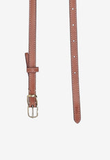 Ralph Lauren Buckled Leather Belt Brown 429955426001