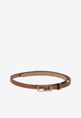 Ralph Lauren Buckled Leather Belt Brown 429955426001