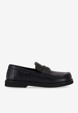 Stella McCartney Ryder Classic Loafers in Faux Leather Black 810569APADE0_1000