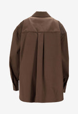 P.A.R.O.S.H Cedro Long-Sleeved Pocket Shirt Brown D381253CEDRO_008