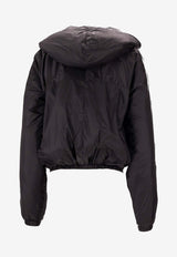 Rick Owens Sealed Zip-Up Windbreaker Jacket Black DS02E7720NP_09