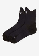 Y-3 Thin Lightweight Knit Running Socks Black IK7231_black