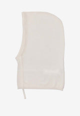 P.A.R.O.S.H Lime Wool Knit Balaclava White D000533LIME25_002