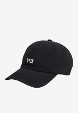Y-3 Dad Logo Baseball Cap Black IN2391_black
