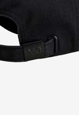 Y-3 Dad Logo Baseball Cap Black IN2391_black