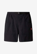 The North Face Logo Patch Water-Repellent Shorts Black NF0A8FHDJK31_Black_54407869