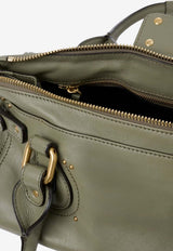 Chloé Paddington Leather Shoulder Bag Green CH25WS802P753D6_AloeGreen_41114675